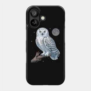 Snowy Owl, Ornithology Snowy Owl Phone Case