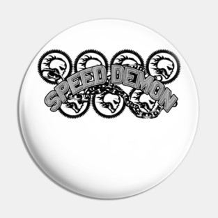 Speed Demon Gearstorm Pin