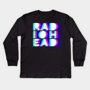 radiohead Kids Long Sleeve T-Shirt