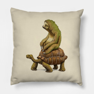 Speed is Relative Pillow