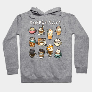 Coffee Cats Hoodie