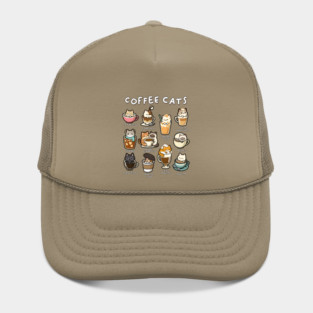 Coffee Cats Hat