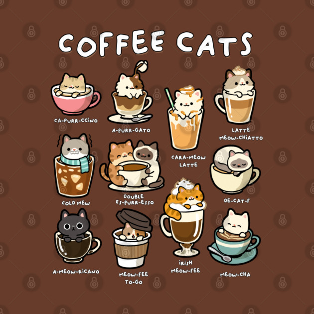 Coffee Cats by GoshWow®