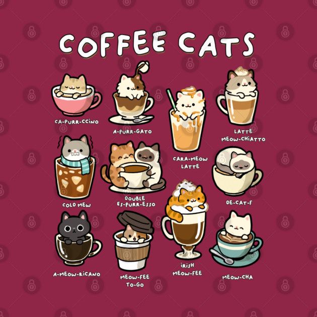 Coffee Cats by GoshWow®