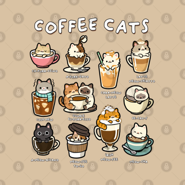Coffee Cats by GoshWow®
