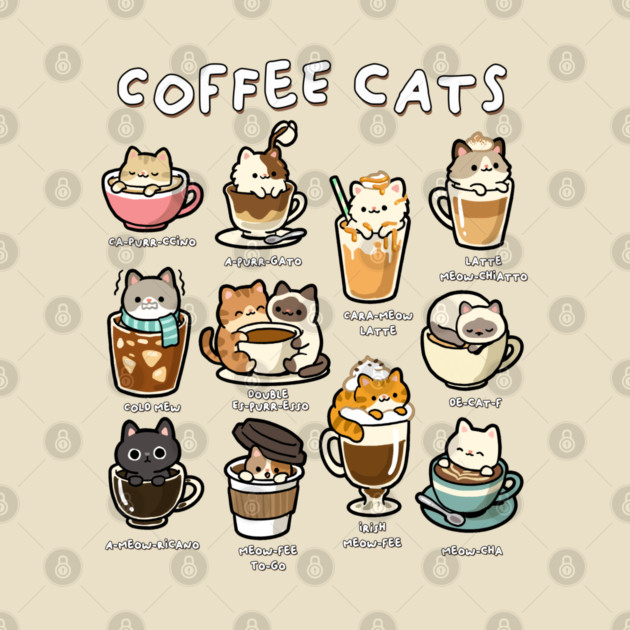 Coffee Cats by GoshWow®