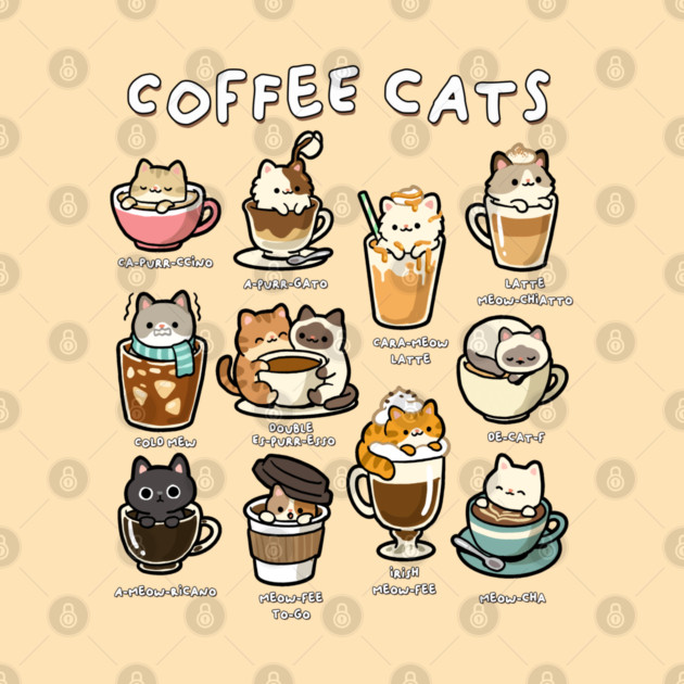 Coffee Cats by GoshWow®