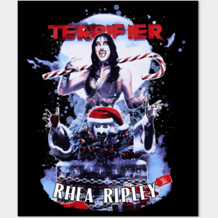 Rhea Ripley Terrifier Horror Christmas Posters and Art