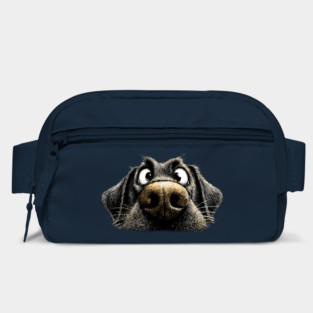 Black Labrador ‘Schmoozing’ Bag