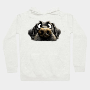Black Labrador ‘Schmoozing’ Hoodie