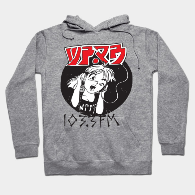 WPRB Anime Girl Hoodie by WPRB 103.3 fm