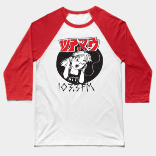 WPRB Anime Girl Baseball T-Shirt