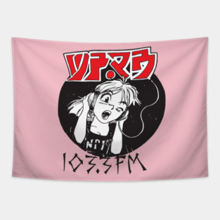 WPRB Anime Girl Tapestry