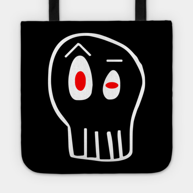 Evil Adam Skull Tote by Evil Adam