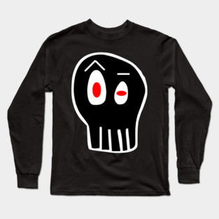 Evil Adam Skull Long Sleeve T-Shirt