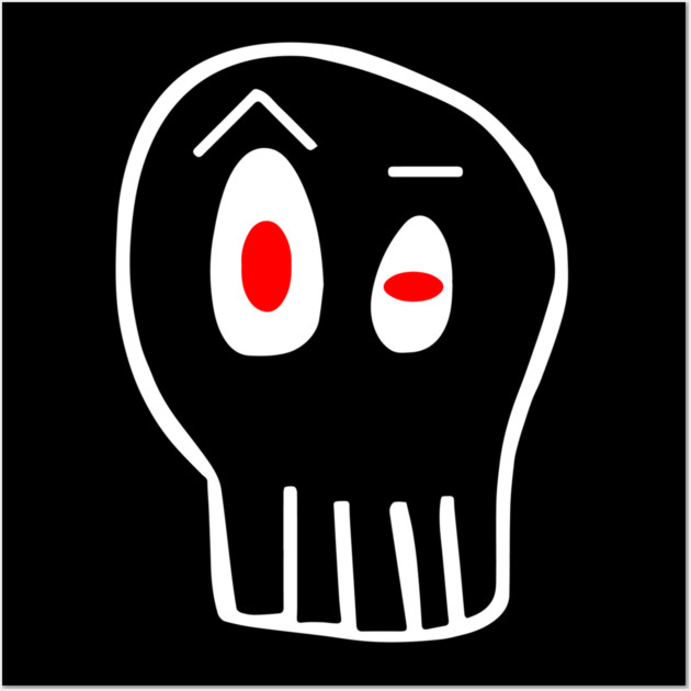 Evil Adam Skull Wall Art by Evil Adam