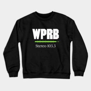 WPRB Classic Black Crewneck Sweatshirt