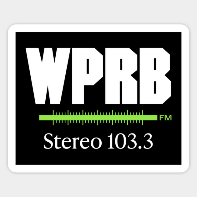 WPRB Classic Black Magnet by WPRB 103.3 fm
