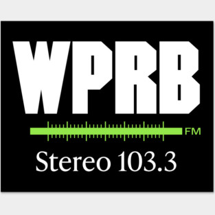 WPRB Classic Black Posters and Art