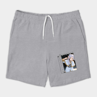 Anime Elf Sorceress – Fantasy Magic Girl Illustration Shorts