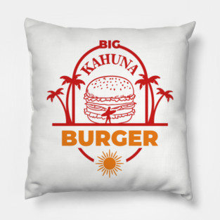 Big Kahuna Burger Film Buff Vibes Pillow