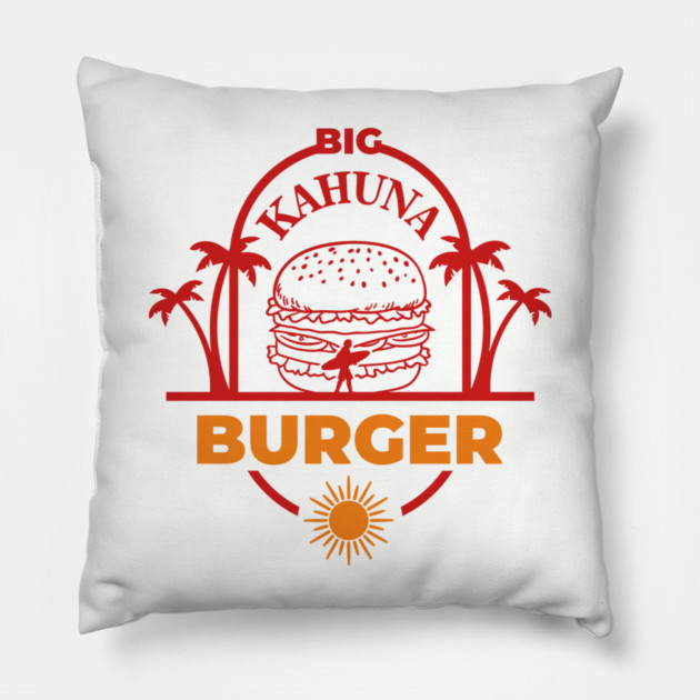 Big Kahuna Burger Film Buff Vibes Pillow by Anticorporati