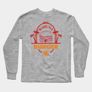 Big Kahuna Burger Film Buff Vibes Long Sleeve T-Shirt