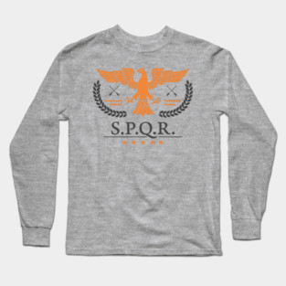 SPQR - Power, Order, Legacy Roman Empire Long Sleeve T-Shirt