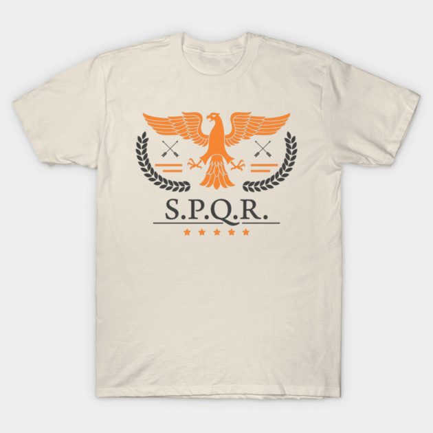 SPQR - Power, Order, Legacy Roman Empire T-Shirt by Anticorporati