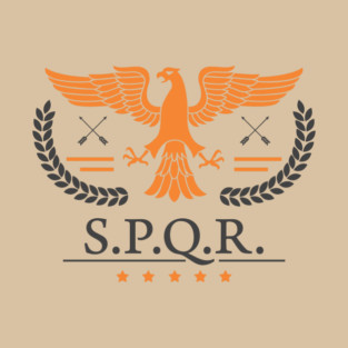 SPQR - Power, Order, Legacy Roman Empire T-Shirt