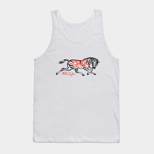 WPRB Zebra Tank Top by WPRB 103.3 fm