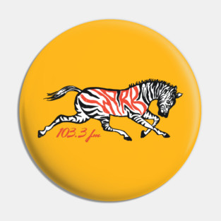 WPRB Zebra Pin