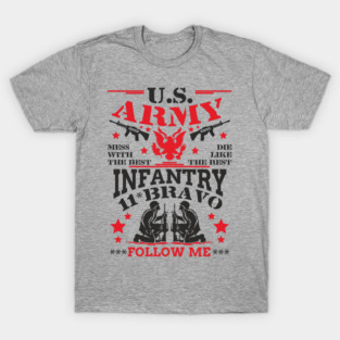 US Army Infantry Military Veteran Pride T-Shirt