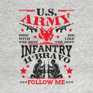 US Army Infantry Military Veteran Pride T-Shirt