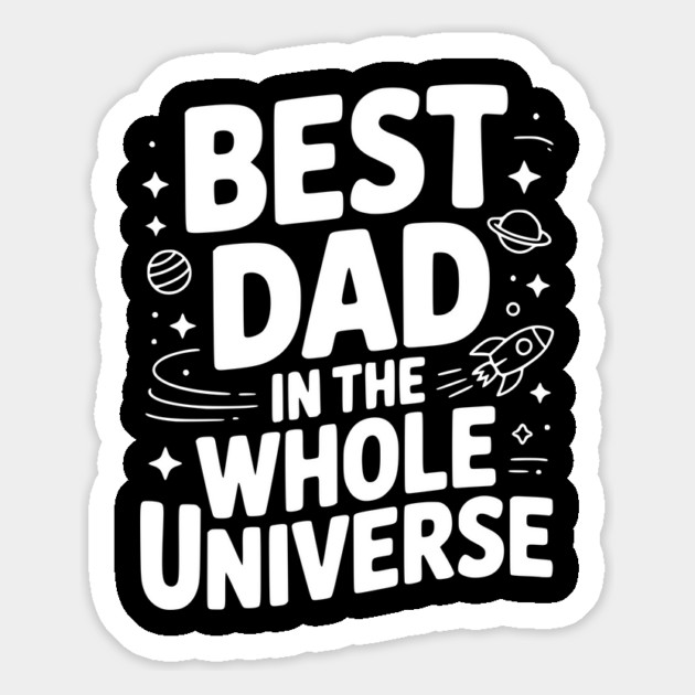 Best Dad in the Whole World Magnet by Frank Ring