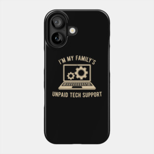 Funny Tech Lover Graphic Tee Computer Geek Nerd Engineer Phone Case