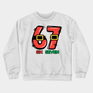 67 Christmas Santa Crewneck Sweatshirt
