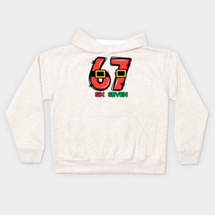 67 Christmas Santa Kids Hoodie