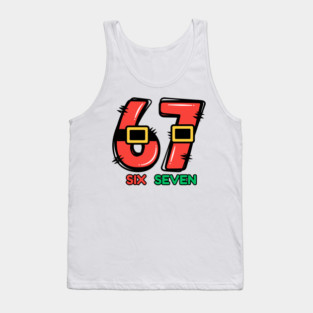 67 Christmas Santa Tank Top