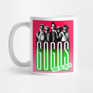 go-go's * gogos * gogo's * prime time tour 1984 Mug