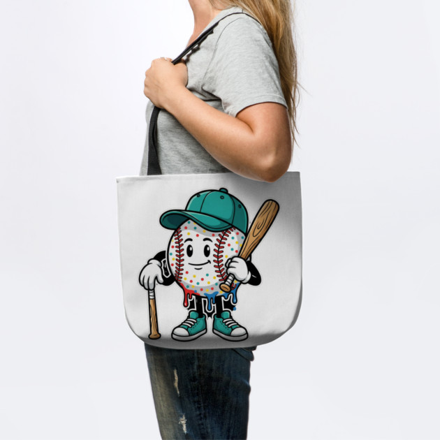 Drip Baseball Cartoon Youth – Cool Baseball Lifestyle - drip baseball by ArtistTee ⭐⭐⭐⭐⭐