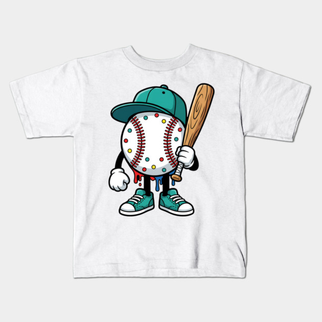 Drip - Baseball Kids T-Shirt by ArtistTee ⭐⭐⭐⭐⭐
