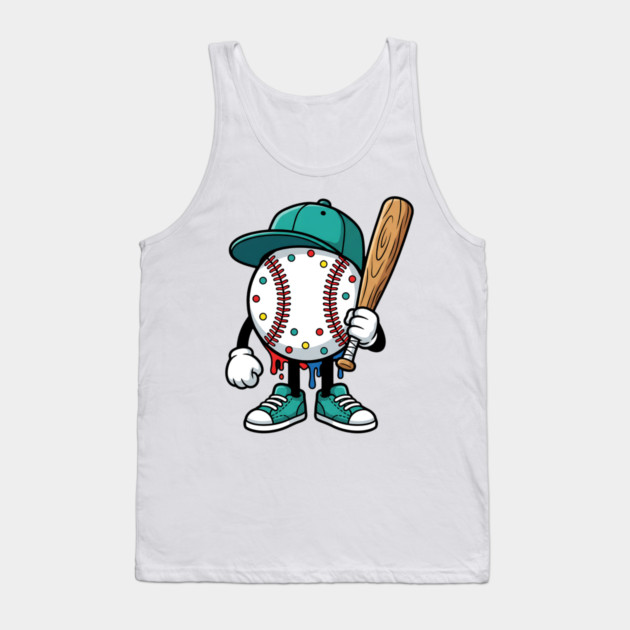 Drip - Baseball Tank Top by ArtistTee ⭐⭐⭐⭐⭐