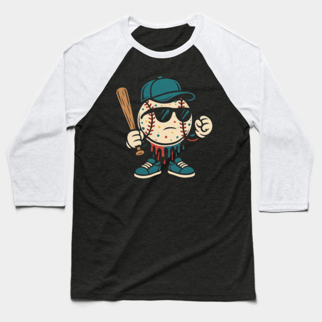 Baseball Lifestyle 101 Apparel Youth Drip Baseball Kids Men - Drip Time Gift Baseball T-Shirt by ArtistTee ⭐⭐⭐⭐⭐