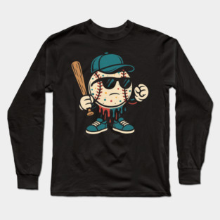 Baseball Lifestyle 101 Apparel Youth Drip Baseball Kids Men - Drip Time Gift Long Sleeve T-Shirt