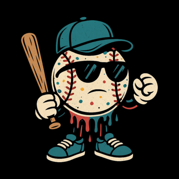 Baseball Lifestyle 101 Apparel Youth Drip Baseball Kids Men - Drip Time Gift by ArtistTee ⭐⭐⭐⭐⭐