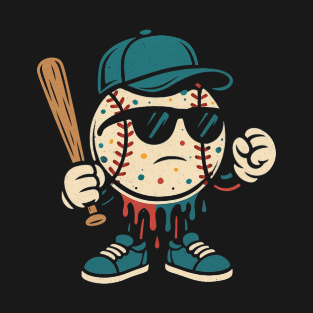 Baseball Lifestyle 101 Apparel Youth Drip Baseball Kids Men - Drip Time Gift by ArtistTee ⭐⭐⭐⭐⭐