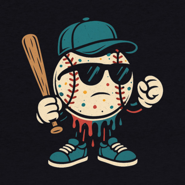 Baseball Lifestyle 101 Apparel Youth Drip Baseball Kids Men - Drip Time Gift by ArtistTee ⭐⭐⭐⭐⭐