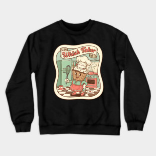 Whisk Taker - Funny Baking Design Crewneck Sweatshirt