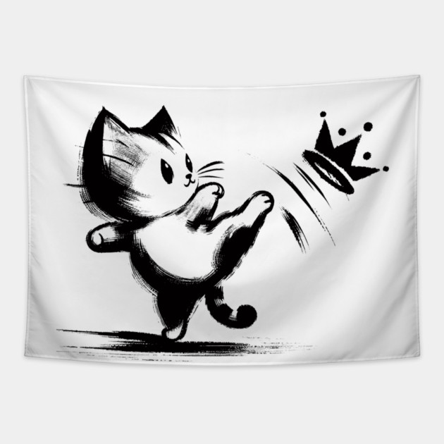 No Kings Tapestry by CreativeSage